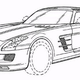 Illustration for article titled Mercedes SLS AMG Convertible Leaked In Patent Application